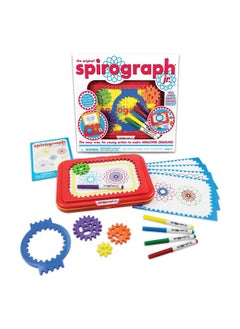 Spirograph Spirograph Jr. - Jumbo Sized Gears Classic Retro Toy For Spiral Drawing Art Design Toy Kit for Smaller Hands - For Kids Ages 3 and Up  - Image 1