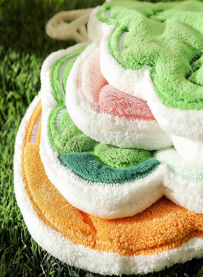 Tyrafry Funny Vegetables Kitchen Towels Decorative Set of 4, Absorbent Kitchen Towels Dish Towel for Home Bathroom Gym Hotel Holiday Décor - Image 2