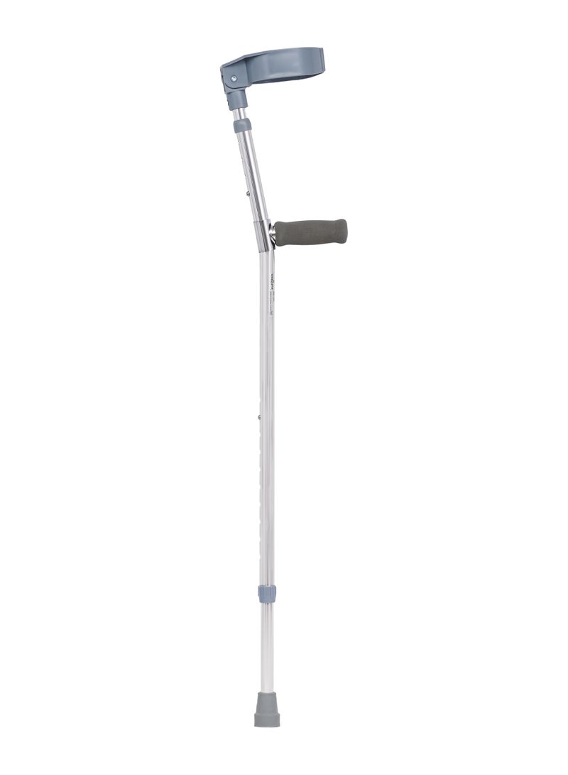 Aidplus Aluminium Elbow Medical Crutches for Adults, Lightweight Mobility Aid  - Image 1