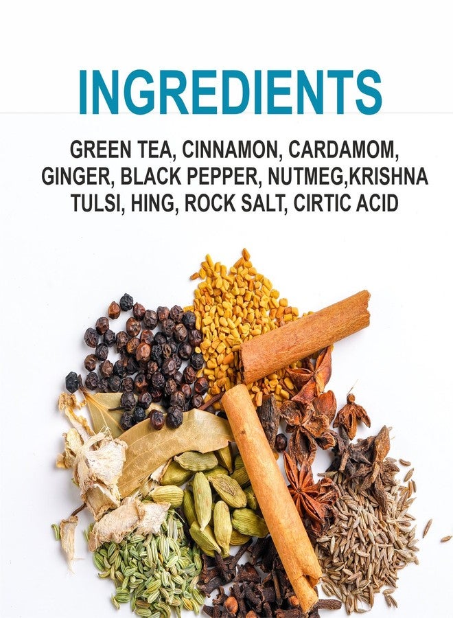 Pansari Desi Kahwa Green Tea – 100 Tea Bags | Detox Blend with Indian Spices | Low Caffeine | Naturally Sweetened | Eco-Friendly Tea Bags | Herbal Ayurvedic Tea - Image 5