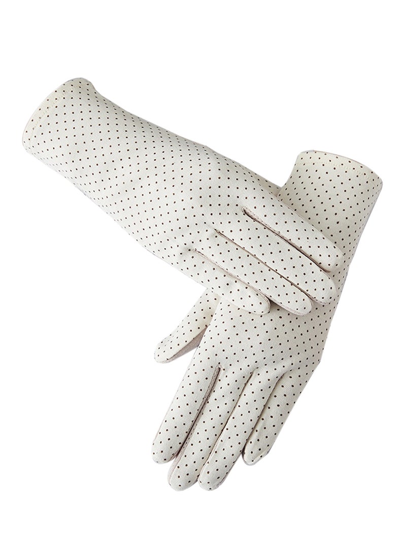 Generic 3 Pairs Women UV Gloves Sun Protection Driving Gloves Summer Sunblock Gloves for Driving Riding Outdoor  - Image 4
