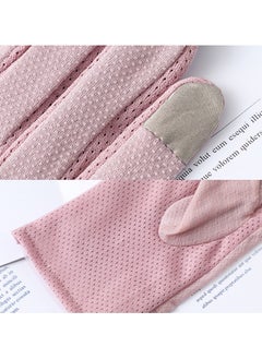 Generic 3 Pairs Women UV Gloves Sun Protection Driving Gloves Summer Sunblock Gloves for Driving Riding Outdoor  - Image 3