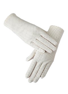 Generic 3 Pairs Women UV Gloves Sun Protection Driving Gloves Summer Sunblock Gloves for Driving Riding Outdoor  - Image 4