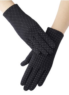 Generic 3 Pairs Women UV Gloves Sun Protection Driving Gloves Summer Sunblock Gloves for Driving Riding Outdoor  - Image 5