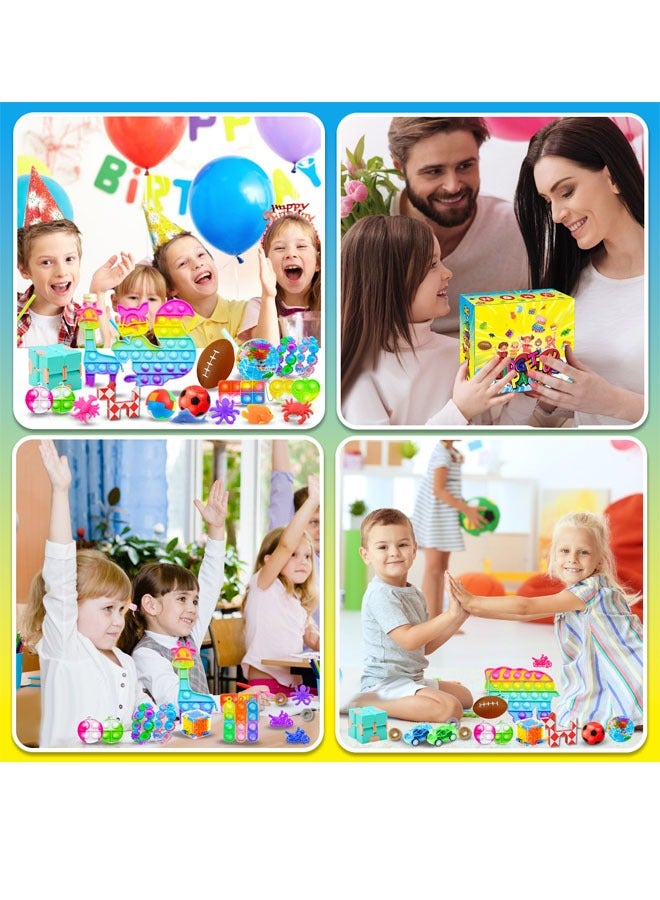 Beauenty Sensory Fidget Toys Set 84 Pack Stress Relief Fidget Hand Toys for Kids Ages 3+ - Image 3