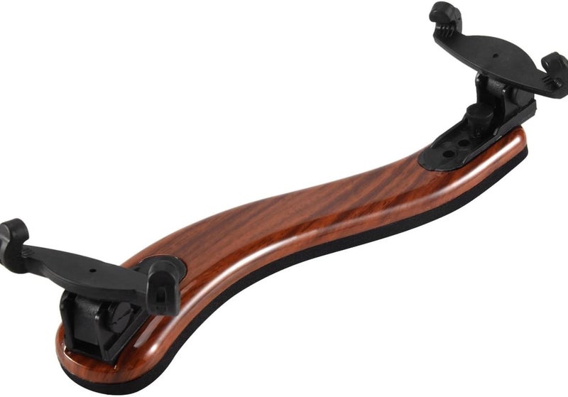 AMZZ Maple Wood Violin Shoulder Rest for 4/4 and 3/4 Violins, Collapsible and Height Adjustable, Fits 3/4 to 4/4 Violins and 12-13" Violas, Comfortable for Better Playing Experience. - Image 4