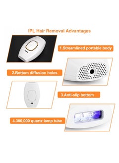 Laser Hair Removal IPL Epilators Device 500000 Flashes Epilators Hair Removal Machine Women Shaving Home Use Painless Body Shaver (White) - pzsku/Z7A3CBF2009E53C9F77DBZ/45/_/1725356284/4f65cb62-dfb7-4961-bff5-029b5f9c8b61