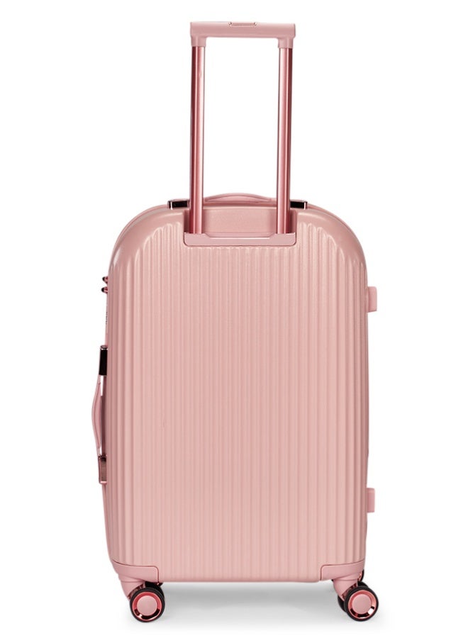 LIMRA Luggage set 6 pieces travel Bags with a distinctive design from limra Pink - Image 5