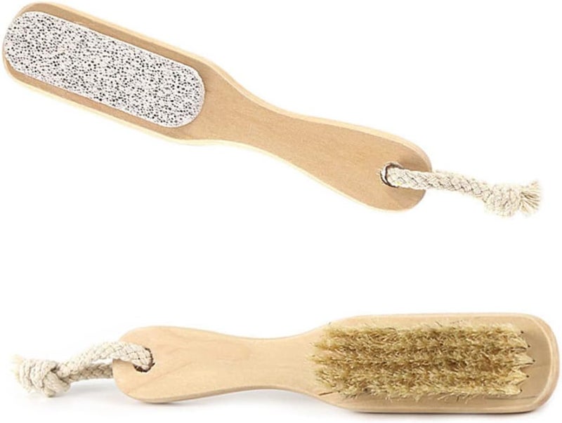 ERINGOGO 2pcs Pumice Brush for Exfoliating Scrub Cracked Heel Repair for Manicure - Image 3