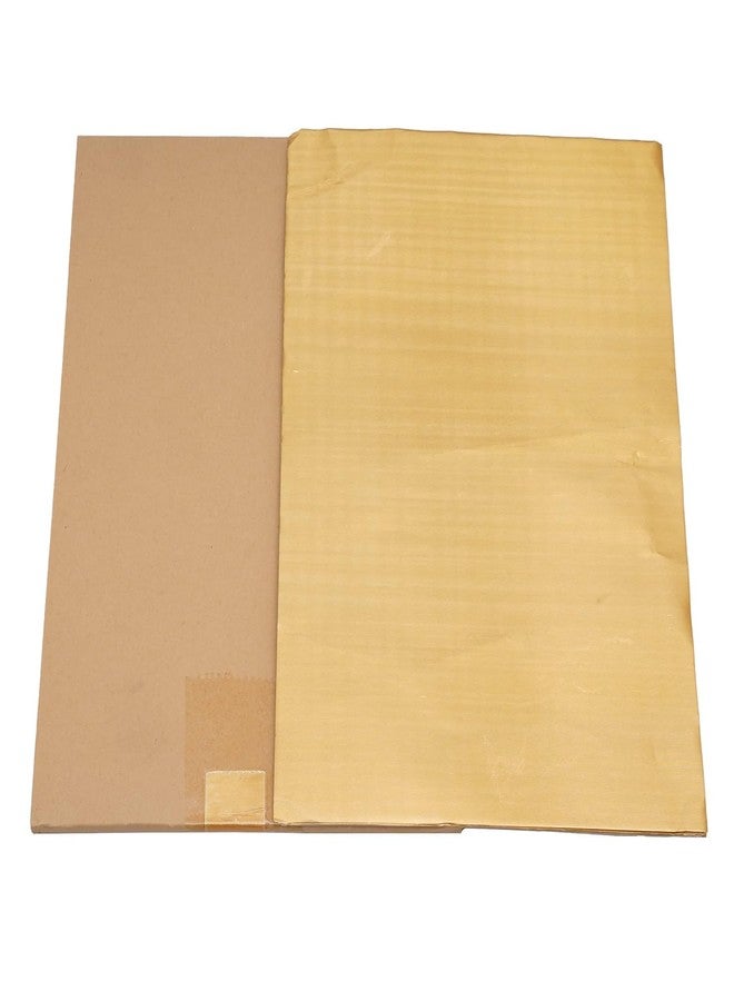 Kunya® Chocolate Wrappering Foil, Embossed Chocolate Wrapper, Candy Wrappers, 100 Sheets - 10in x 7in - Golden - Image 3