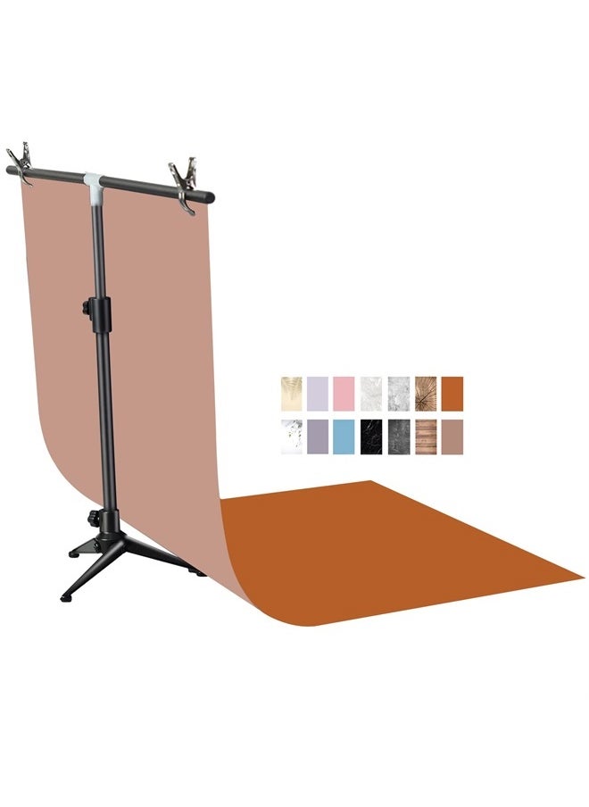 Yoocheese - Product Photography Backdrops Background: Flat Lay Seamless Paper for Food - Small Tabletop Photo Shoot Props for Jewelry (22x34in Color) - Image 1