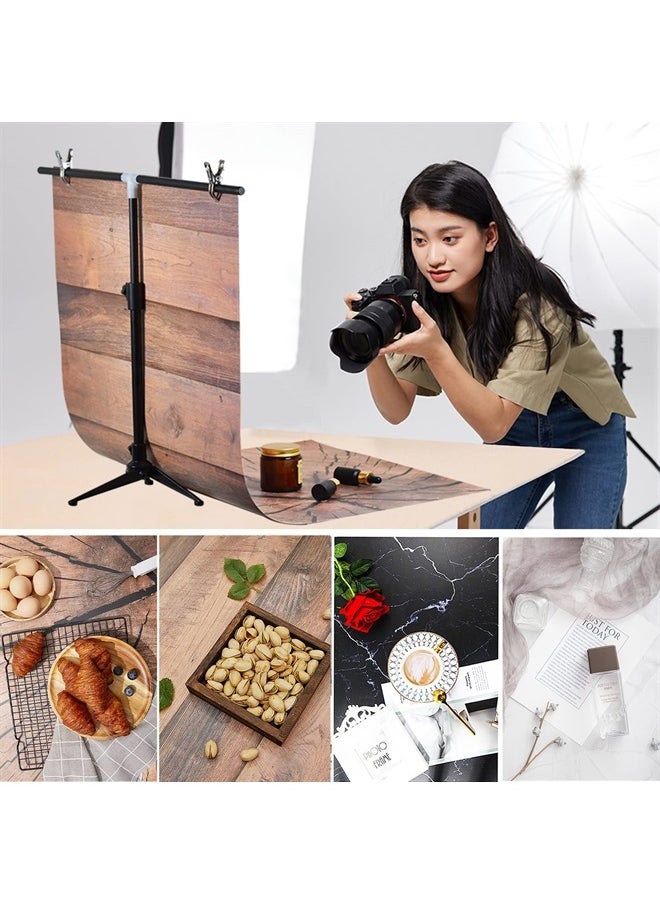 Yoocheese - Product Photography Backdrops Background: Flat Lay Seamless Paper for Food - Small Tabletop Photo Shoot Props for Jewelry (22x34in Color) - Image 1