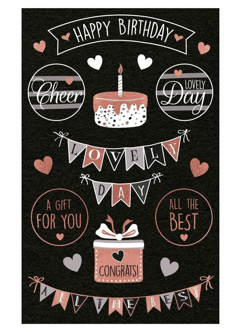 AVERY - 1-Sheet Gloss Effect Birthday Sticker - Image 1