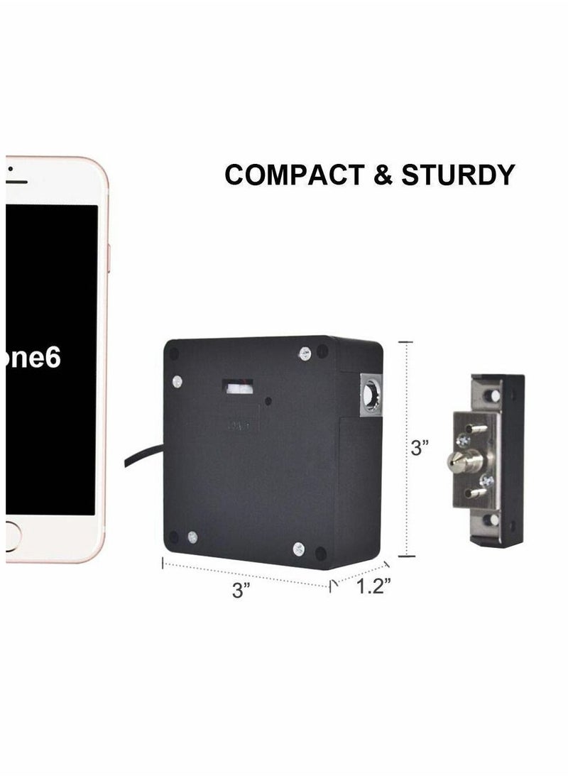 Y&D Electronic Cabinet Lock Kit Set Hidden DIY for Wooden Drawer Locker RFID Card Tag Entry  - Image 3