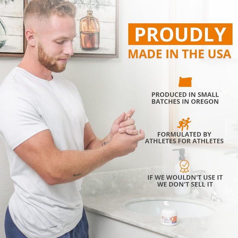 Solpri Shield Tea Tree Foot Cream with Lemongrass, Eucalyptus Oils to Soothe Eczema, Psoriasis, Rashes, Dry Itchy Feet 2 oz | The Athlete's Choice in Skin Moisturizing - Image 5