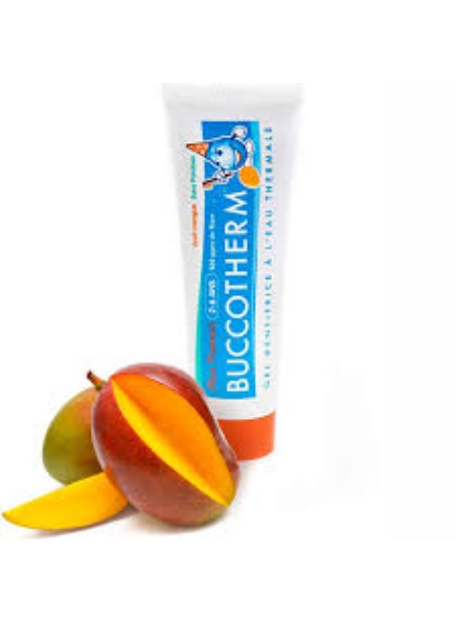 Buccotherm Kids Gel Toothpaste Mango 50ml - Image 2