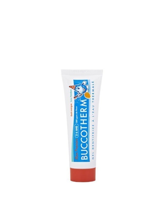 Buccotherm Kids Gel Toothpaste Mango 50ml - Image 1