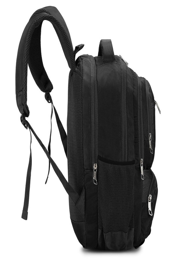 NORTH ZONE Water-resistant Backpack with Multiple Compartments, 30 cm x 45 cm x 20 cm, Black - Image 3