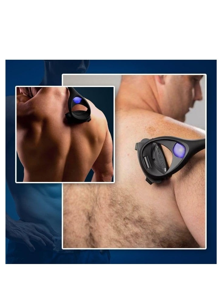 baKblade Back&body shaver FOR MEN,trimmer,groomer,DIY,Ergonomic Handle,for the whole body  - Image 3