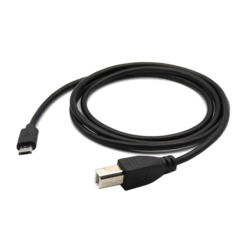 MicroUSB Printer Cable MicroUSB to USB B Fast Speed for Cellphone Tablet Printer Data Cable - Image 1
