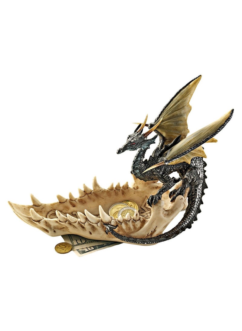 Design Toscano Design Toscano Jaw of the Dragon Offering Dish 