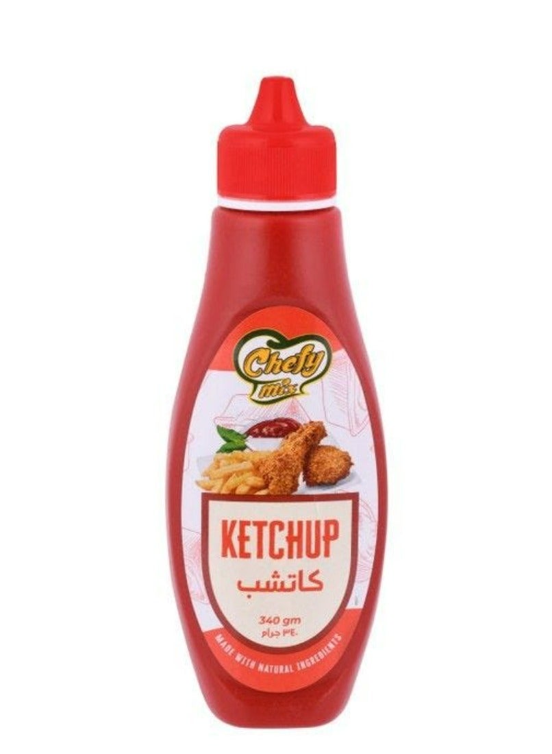 سعر ومواصفات شيفي ميكس صوص كاتشب 340 جرام (Z7A3D74D9D2A65D48976DZ) على Noon EG
