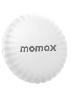 Momax Momax PinTag Apple Find My Tracker – White,compact Bluetooth tracker,help  locate your personal belongings using Apple's Find My network,Long Battery Life  - Image 1