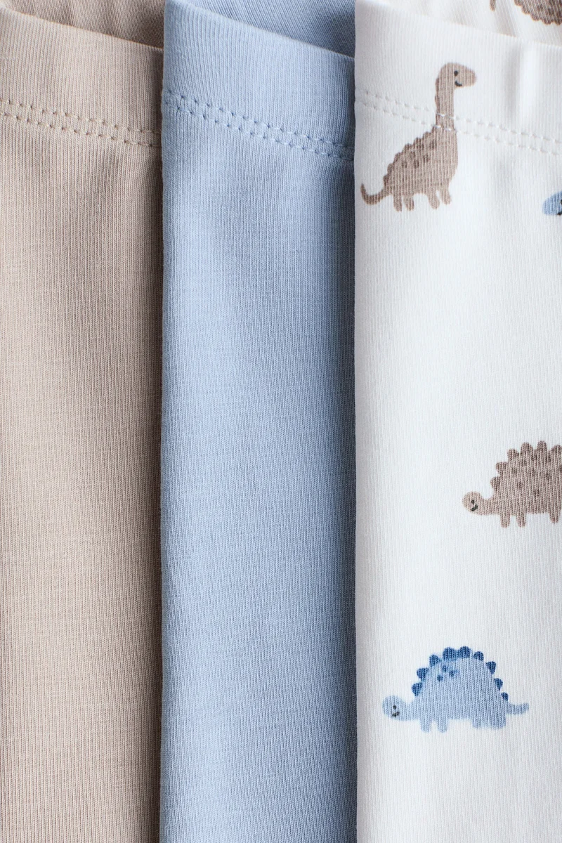 اتش اند ام لغينغز جيرسيه قطني - عبوة من 3 قطع