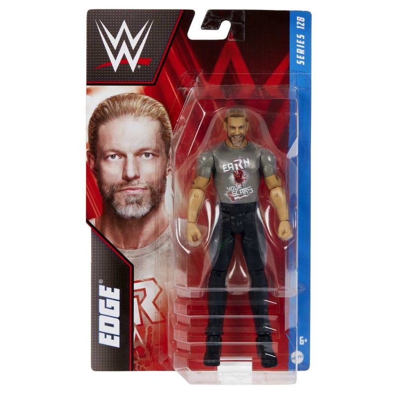 WWE Mattel WWE Basic Action Figure Edge Posable 6inch Collectible for Ages 6 Years Old  Up - Image 5