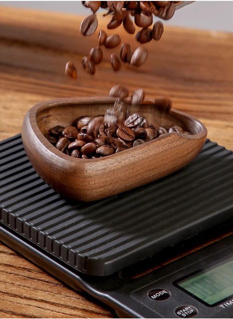 EqiEch - Coffee Bean Weighing Tray Wood - Image 1