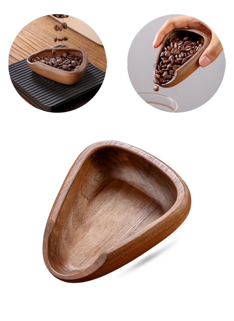 EqiEch - Coffee Bean Weighing Tray Wood - Image 1