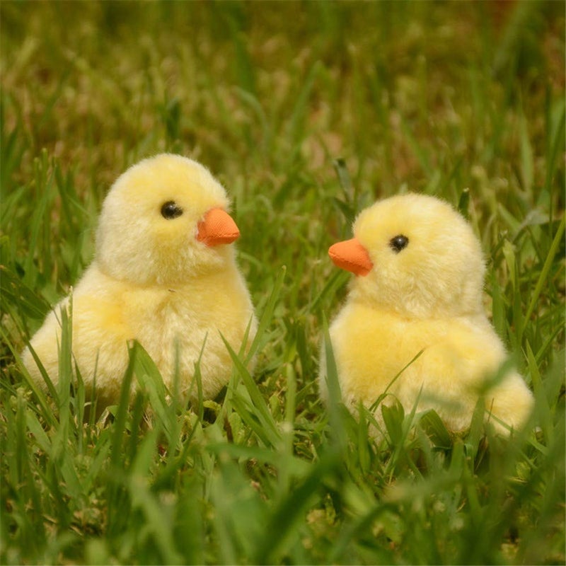 TAMMYFLYFLY Yellow Chick Stuffed Animal Chicken White 5 inches, 12cm, Plush Toy, Duck Soft Toy (Yellow Chick) - Image 4