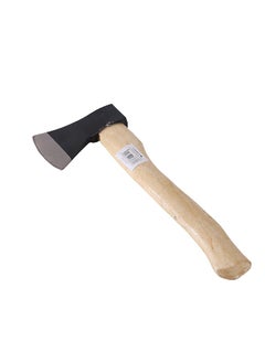 LAWAZIM Axe Wooden Handle - 370g - Clean Cutting with Durable Steel Head and Wooden Handle - for Firewood Adventures Survival Balanced Lopping Camping Backpacking Hiking Outdoor Woodwork and Kindling  - Image 1