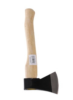 LAWAZIM Axe Wooden Handle - 370g - Clean Cutting with Durable Steel Head and Wooden Handle - for Firewood Adventures Survival Balanced Lopping Camping Backpacking Hiking Outdoor Woodwork and Kindling  - Image 2