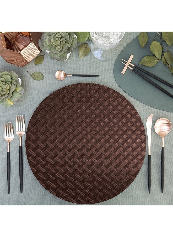 KayJen 45cm x 5m Coffee Brown Anti-Slip Mat | Food-Grade EVA Shelf Liner for Fridge, Kitchen, Drawers & Tables | Washable, Check Pattern - Image 5