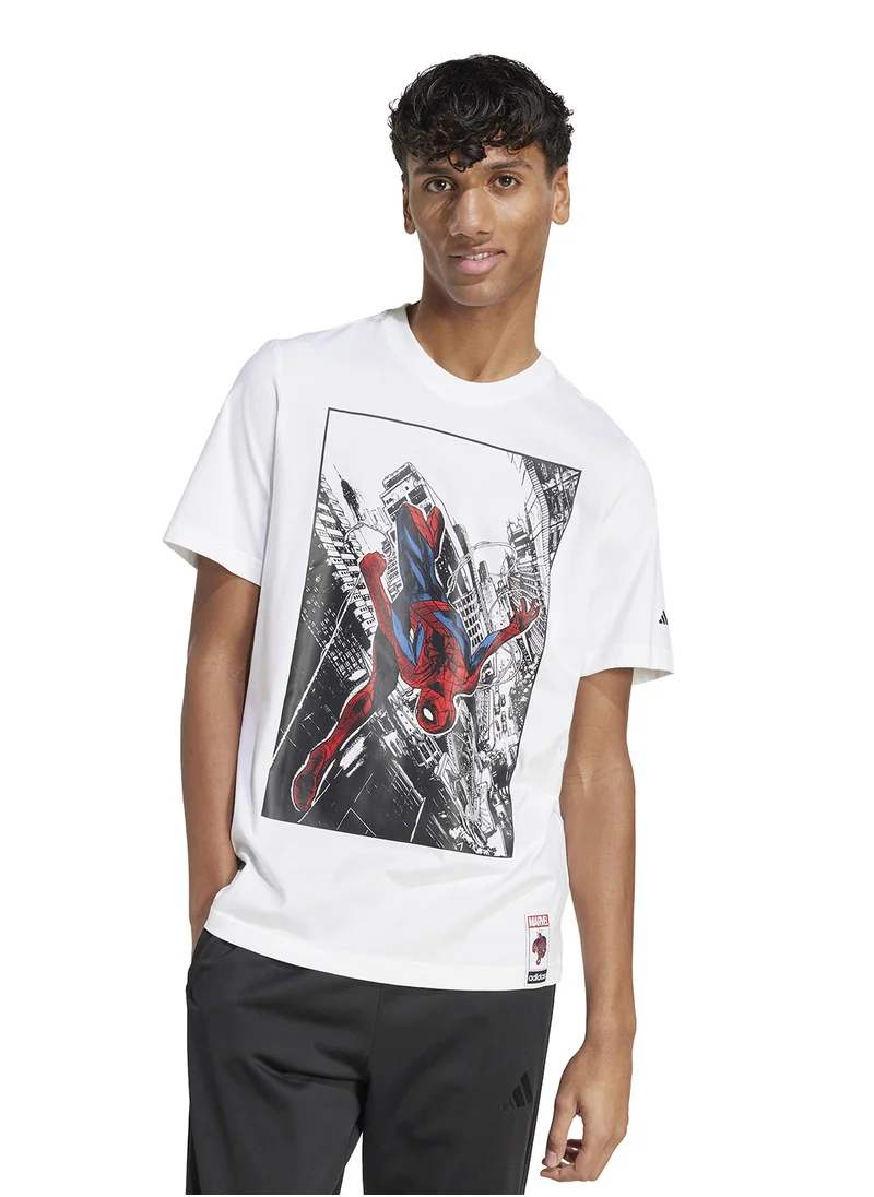 Adidas Marvel Spider-Man Logo T-Shirt