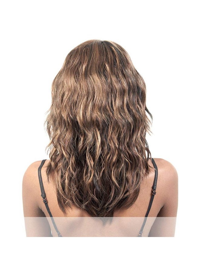 Motown Tress N Tress) Synthetic Full Wig In Off Black  - Image 4