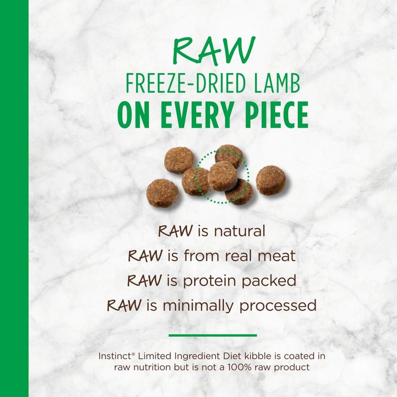 Instinct Limited Ingredient Diet, Natural Dry Dog Food, Grain Free Recipe - Real Lamb, 20 lb. Bag - Image 5
