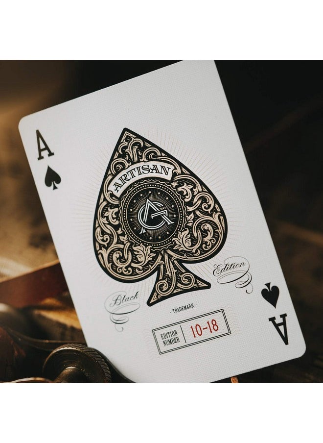 Theory11 theory11 Artisan Playing Cards (Black)  - Image 5