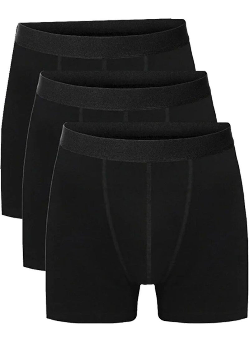 Belifanti Collection - Men's Cotton 6-Piece White Undershirt and 6-Piece Black Boxer 12 Piece Set - Image 1