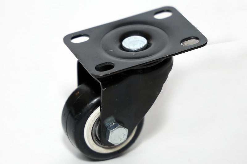PACIFIC MOVERS 15 Heavy Duty Caster Wheels Soft PU Swivel Caster with 360 Degree 2 with Brakes 2 Without - Image 3