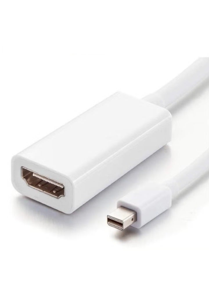 ELTRAZONE Thunderbolt Mini DisplayPort DP Male to HDMI Female Adapter Converter Cable Compatible with Mac MacBook Pro MacBook Air iMac and Other Mini DP Devices for High-Definition Video and Audio Output - Image 1
