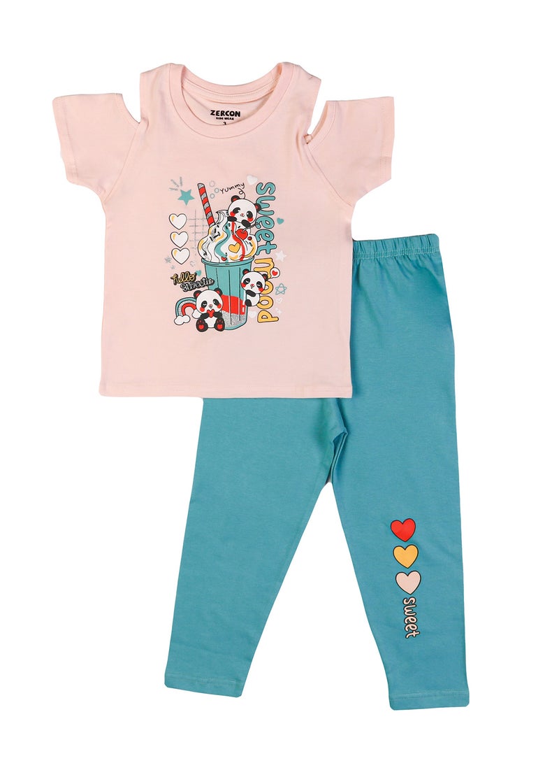 زيركون بيجامة بناتي صيفي - Image 1