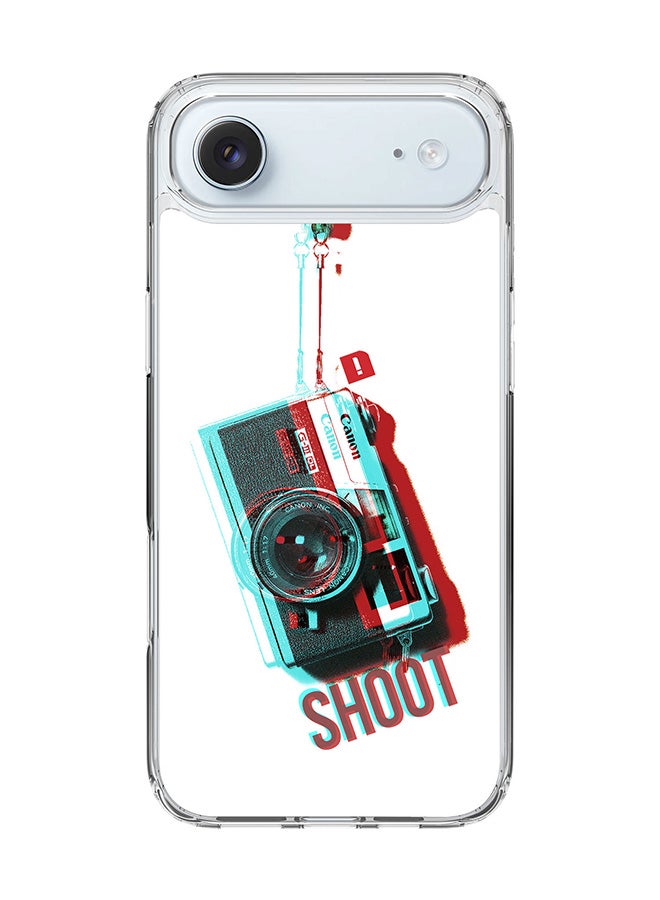 Stylizedd Classic Clear MagSafe Case for iPhone 17 Air , Hybrid Soft Case Flexible Edges Anti Drop TPU PC Gel Thin Transparent Cover [ Designed for iPhone 17 Air ] - Shoot