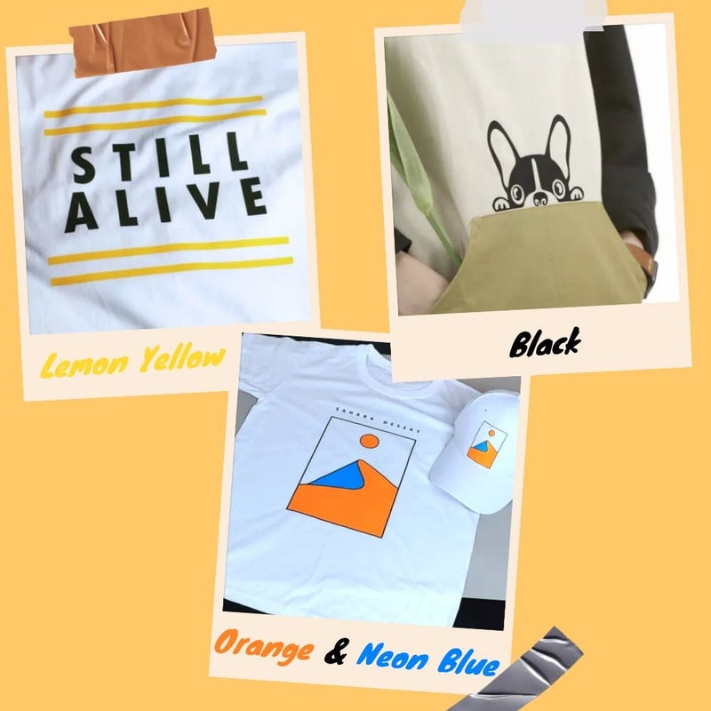 يونيترايد UNITRADE® رول فينيل نقل حراري Easy Cut (PVC) باللون الأسود / متوافق مع Cricut وSilhouette وآلات القص الاحترافية / معتمد CPSIA / صنع في كوريا - Image 5