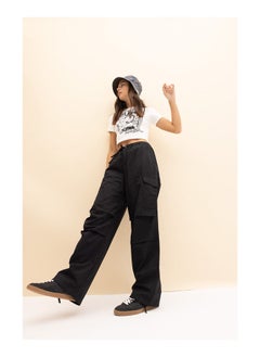 Woman Parachute Woven Trousers