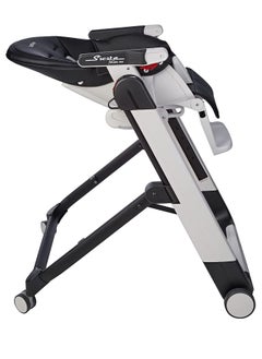 Peg Perego Siesta Follow Me Licorice Highchair-Black  - Image 2