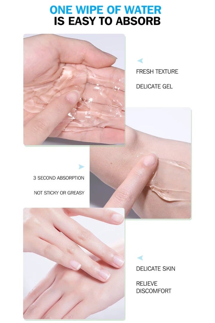 Disaar زيت الأركان المرطب للجسم 200 مل - 2 قطعة جل للعناية بالبشرة وتفتيح الجسم وزيت تدليك الجسم المهدئ والمرطب ومضاد الشيخوخة جل طبيعي - Image 5