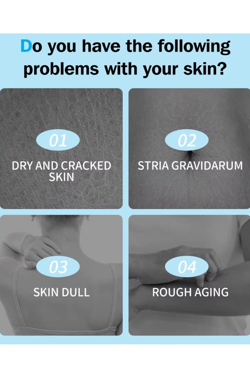 Disaar زيت الأركان المرطب للجسم 200 مل - 2 قطعة جل للعناية بالبشرة وتفتيح الجسم وزيت تدليك الجسم المهدئ والمرطب ومضاد الشيخوخة جل طبيعي - Image 3