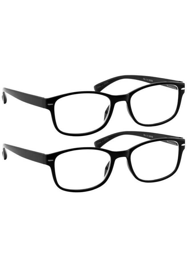 TruVision Readers Reading Glasses Hp95052 Black +2.25  - Image 1